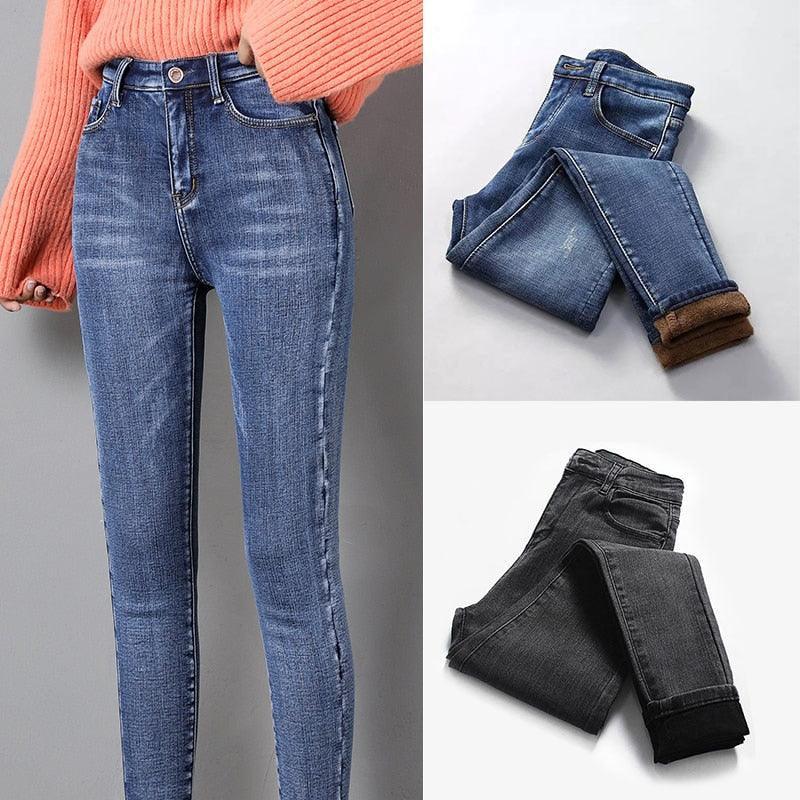 Calça Jeans Térmica Feminina - Pmax
